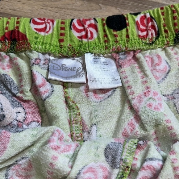 DISNEY Mickey Mouse Christmas fleece pajama pants - Picture 3 of 4